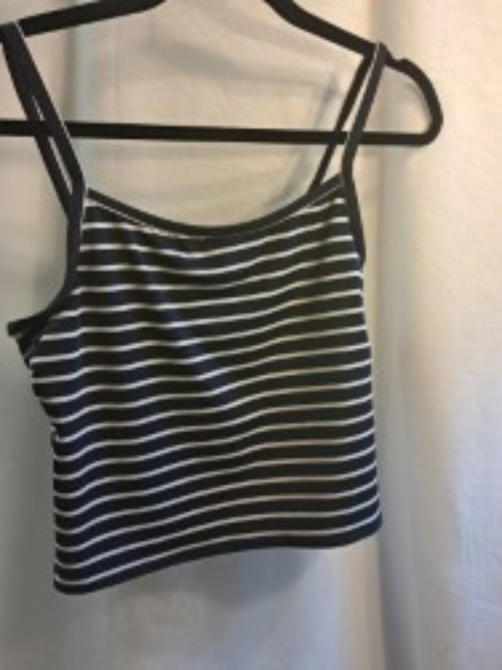 Le Cove BLACK & WHITE BATHING SUIT TOP